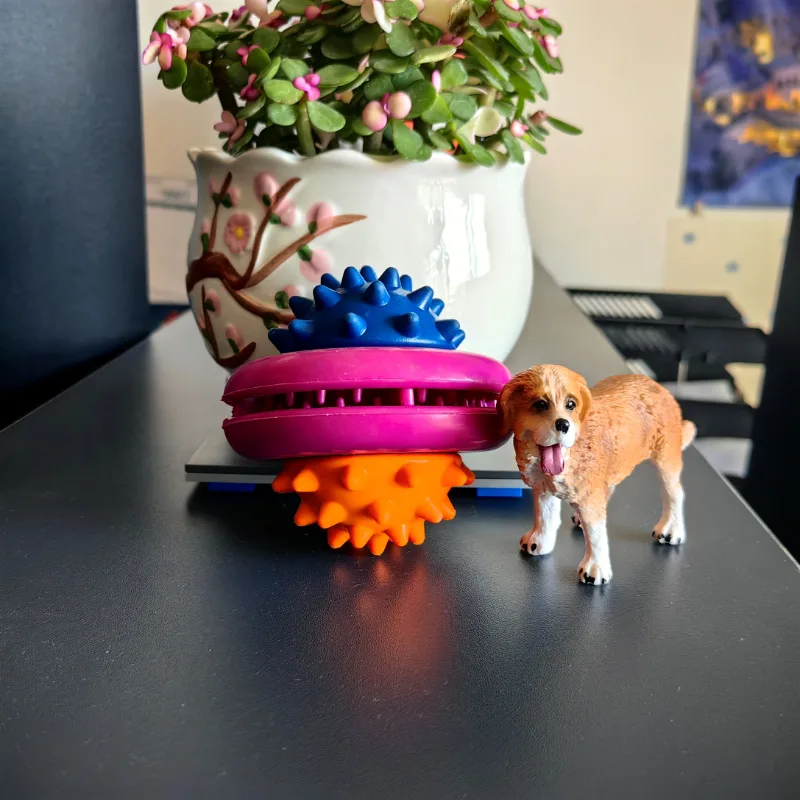 Tyggelegetøj af gummi til hunde
