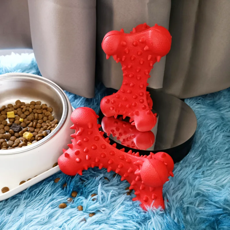 Spiky gummi tyggetøj til hunde